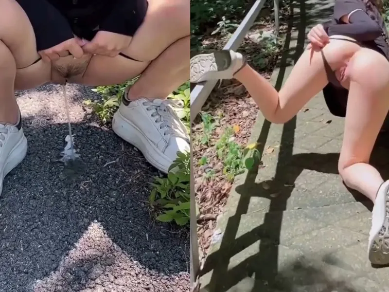 địt trộm public ngoài đường cùng người yêu da trắng vú bự